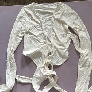 ALO Yoga | Wrap Crop Shrug, Size M
